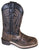 Smoky Mountain Children Boys Travis Brown/Black Leather Cowboy Boots