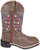 Smoky Mountain Youth Unisex Vanguard Brown Leather Cowboy Boots