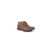 Ferrini Mens Mocha Leather Belly Print Rogue Cowhide Ankle Boots