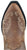 Smoky Mountain Childrens Girls Jolene Brown Leather Cowboy Boots 2 D