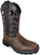 Smoky Mountain Youth Boys Stampede Brown/Black Leather Cowboy Boots