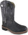 Smoky Mountain Youth Boys Duke Distressed Black Leather Cowboy Boots