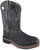 Smoky Mountain Childrens Boys Duke Distressed Black Leather Cowboy Boots