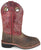 Smoky Mountain Childrens Boys Jesse Burnt Apple/Brown Leather Cowboy Boots