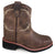 Smoky Mountain Toddler Boys Logan Waxed Brown Leather Cowboy Boots