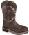 Smoky Mountain Youth Boys Logan Waxed Brown Leather Cowboy Boots
