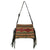American West Red/Brown Leather Tapestry Shoulder Bag