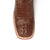 Ferrini Mens Rust Leather Caiman Print S-Toe Stampede Cowboy Boots