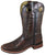 Smoky Mountain Mens Landry Chocolate Leather Cowboy Boots