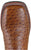 Smoky Mountain Mens Danville Cognac/Brown Ostrich Print Cowboy Boots