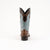 Ferrini Mens Brown Leather Mustang S-Toe Caiman Cowboy Boots