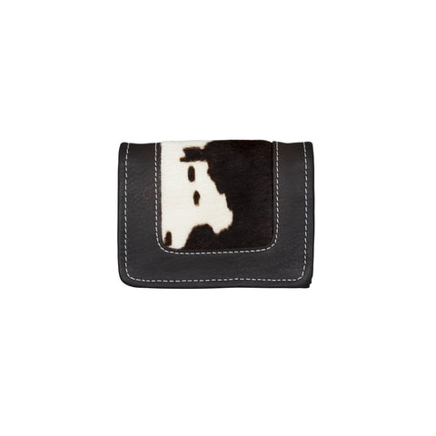 American West Hair-On Pony Leather Trifold Wallet