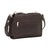 American West Texas Two Step Chocolate Leather Small Crossbody