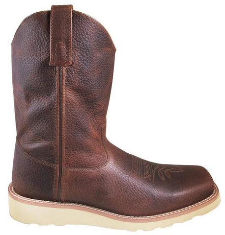 Smoky Mountain Mens Branson Brown Leather Cowboy Boots