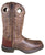 Smoky Mountain Mens Benton Oil Distressed Brown Leather Cowboy Boots