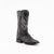 Ferrini Mens Black Leather Bronco S-Toe Western Cowboy Boots