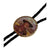 Rockmount Multi-Color Faux Leather Duke John Wayne Bolo Tie OS