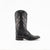 Ferrini Mens Black Leather Jesse S-Toe Western Cowboy Boots
