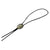 Rockmount Pewter Faux Leather Concho Western Bolo Tie OS