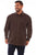 Scully Mens Chocolate 100% Cotton The Outdoor L/S Shirt