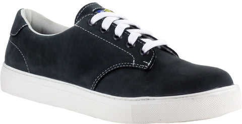 Mellow Walk Jessica Womens Black Leather Sneaker Shoes The