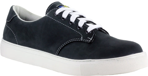 Mellow Walk Jessica Womens Black Leather Sneaker Shoes