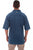Scully Mens Distressed Denim 100% Cotton Trac S/S Shirt