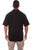 Scully Mens Black 100% Cotton Beechwood S/S Shirt