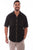 Scully Mens Black 100% Cotton Voyager S/S Shirt