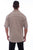 Scully Mens Stone 100% Cotton Voyager S/S Shirt