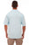 Scully Mens Aqua Sky 100% Cotton Calypso S/S Shirt