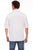 Scully Mens White/Grey 100% Cotton Calypso S/S Shirt