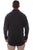Scully Mens Black 100% Cotton Thermal Knit L/S Shirt