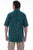 Scully Mens Deep Sea 100% Cotton Leaf Batik S/S Shirt