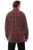 Scully Mens Red/Yellow 100% Cotton Corduroy Plaid L/S Shirt