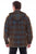 Scully Mens Blue/Brown 100% Cotton Sherpa Corduroy Hoodie