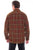 Scully Mens Wine/Brown 100% Cotton Sherpa-Lined Jacket