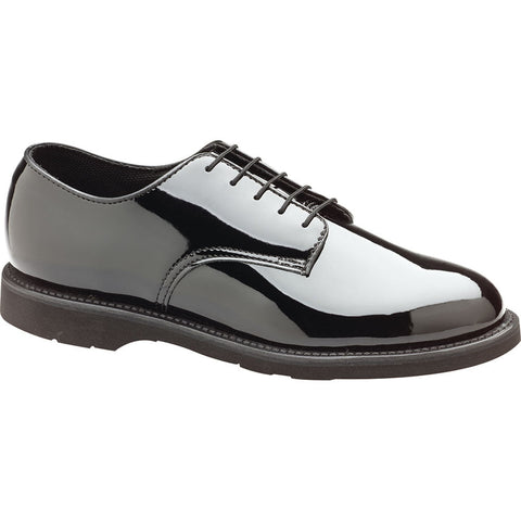 Thorogood Womens Poromeric Oxford Black Patent Footpacer Shoes