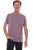 Scully Mens Wine 100% Cotton Henley S/S T-Shirt
