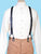 Scully Wahmaker Mens Black Leather Buckle USA Suspenders