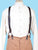 Scully Wahmaker Mens Brown Leather Buckle USA Suspenders
