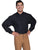 Scully Mens Black Polyester Wicking L/S Shirt