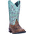 Laredo Womens Anita Cowboy Boots Leather Brown/Turquoise