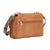American West Desert Wildflower Natural Tan Leather Small Crossbody