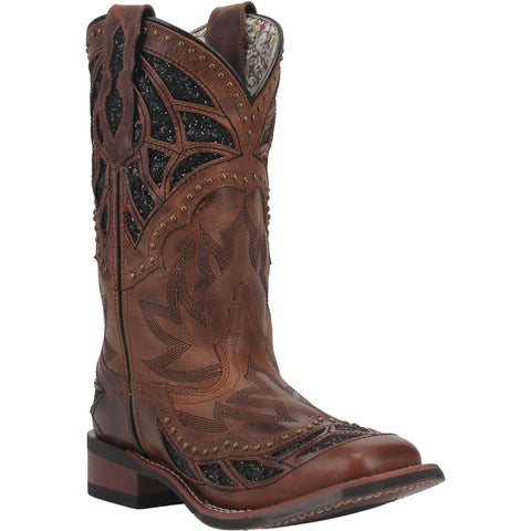 Laredo Womens Eternity Cowboy Boots Leather Tan