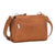American West Texas Two Step Natural Tan Leather Small Crossbody