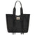 American West Mohave Canyon Black Leather Large Zip-Top Tote