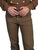 Scully Wahmaker Mens Taupe 100% Cotton USA Big Railhead Stripe Pants