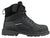 Hoss Boots Mens Black Leather 6in Carson CT Work Boots