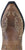 Smoky Mountain Womens Jolene Brown Waxed Leather Cowboy Boots